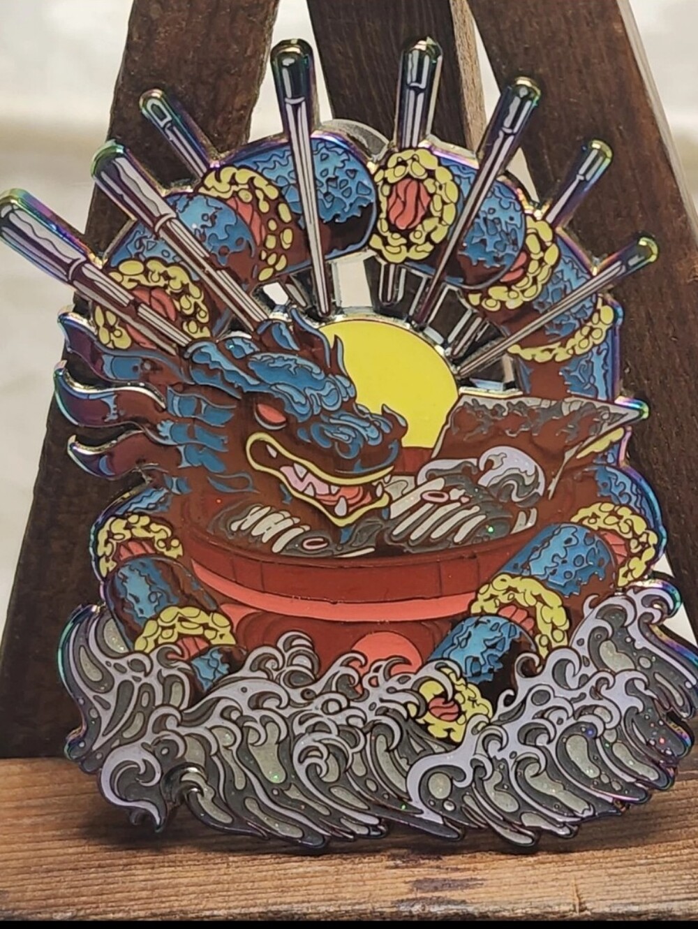 Leviathan "Dragon Roll" Limited Edition Collector's Pin #603/750